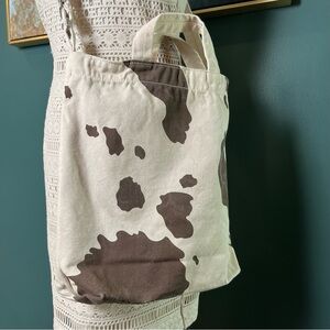 Baggu Cow Print Duck Bag